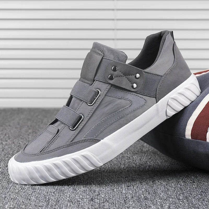 Men's High-Top Casual Leather Loafers — Trend Comfort