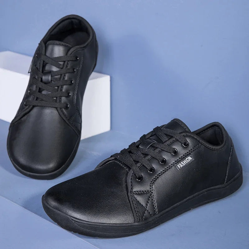 Men's Waterproof Barefoot Minimalist Sneakers — Wide Toe