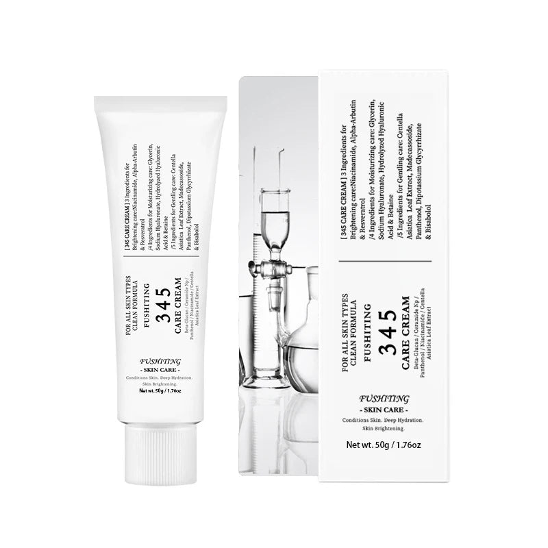 Korean 345 Skin-Softening Face Cream – Gentle Repair Moisturizer for Sensitive Skin