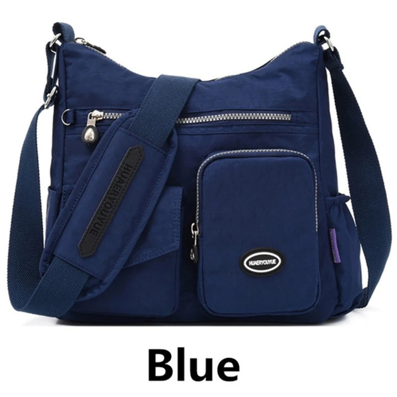 weixier Waterproof Nylon Large Capacity Crossbody Shoulder Tote – Designer Business Handbag for Women