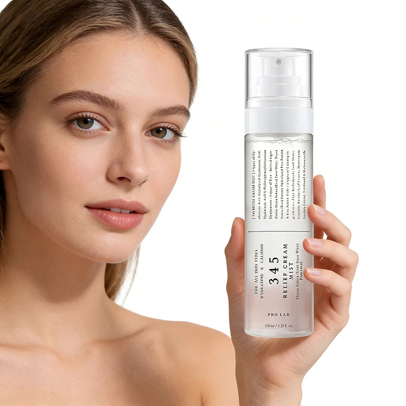 Korean 345 Skin-Softening Face Cream – Gentle Repair Moisturizer for Sensitive Skin