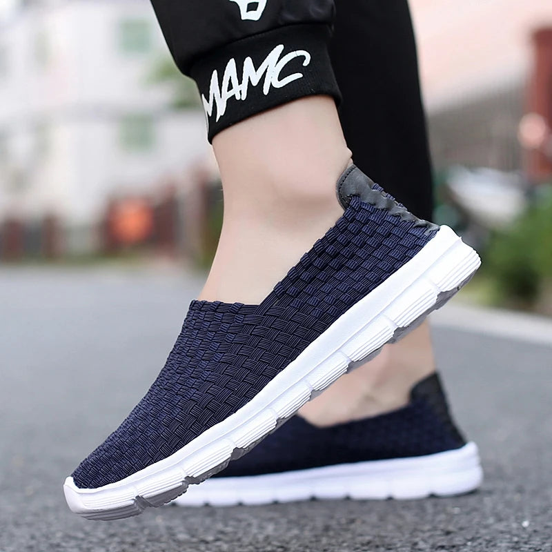 Unisex Handwoven Breathable Loafer Flats