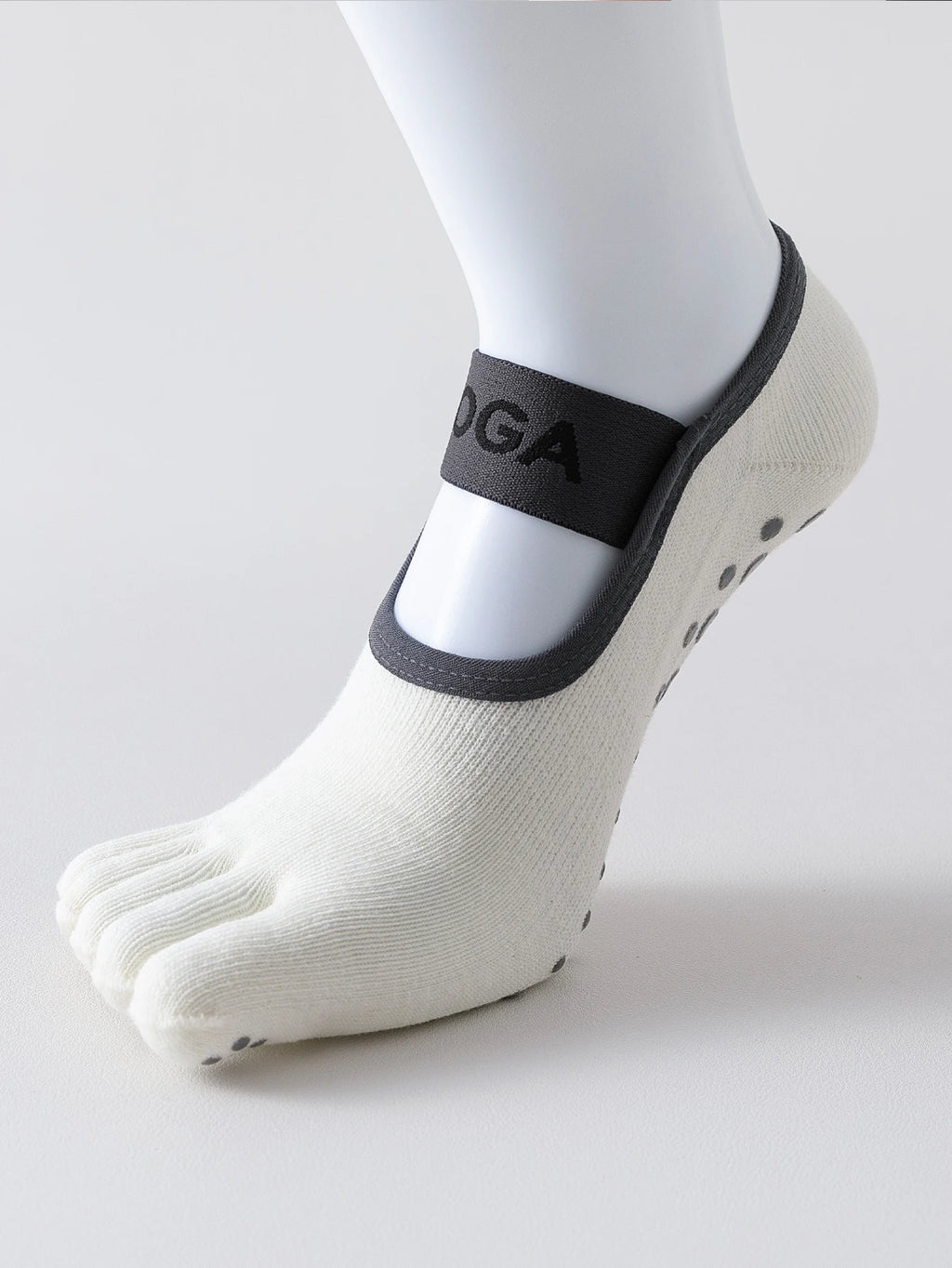 Women's Five-Toe Yoga Socks – Anti-Slip Grip