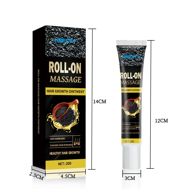 Herbal Anti-grey Hair Treatment Serum Cream White To Black Permanent Repair Natural Color Nourish Scalp Hair Care Products