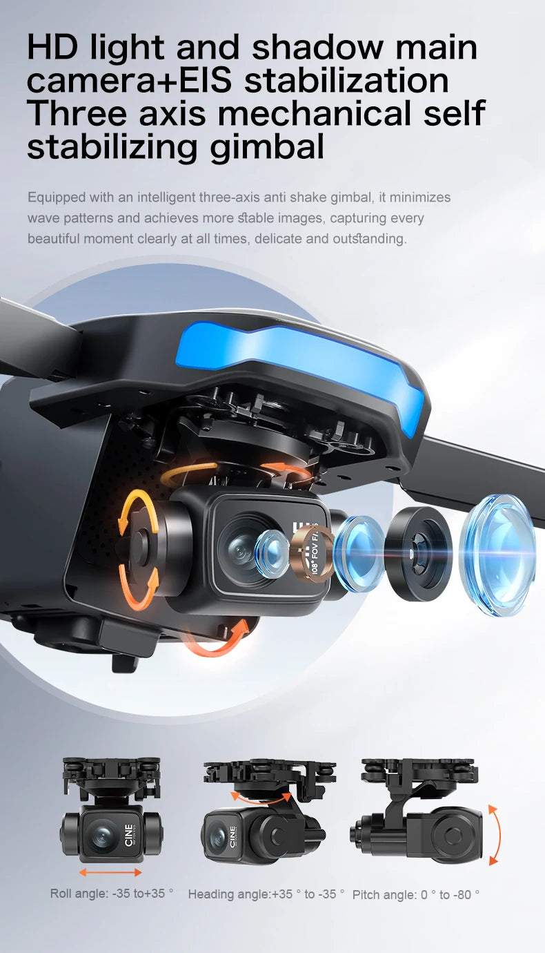 S-X1 Camera Drone with Screen Remote