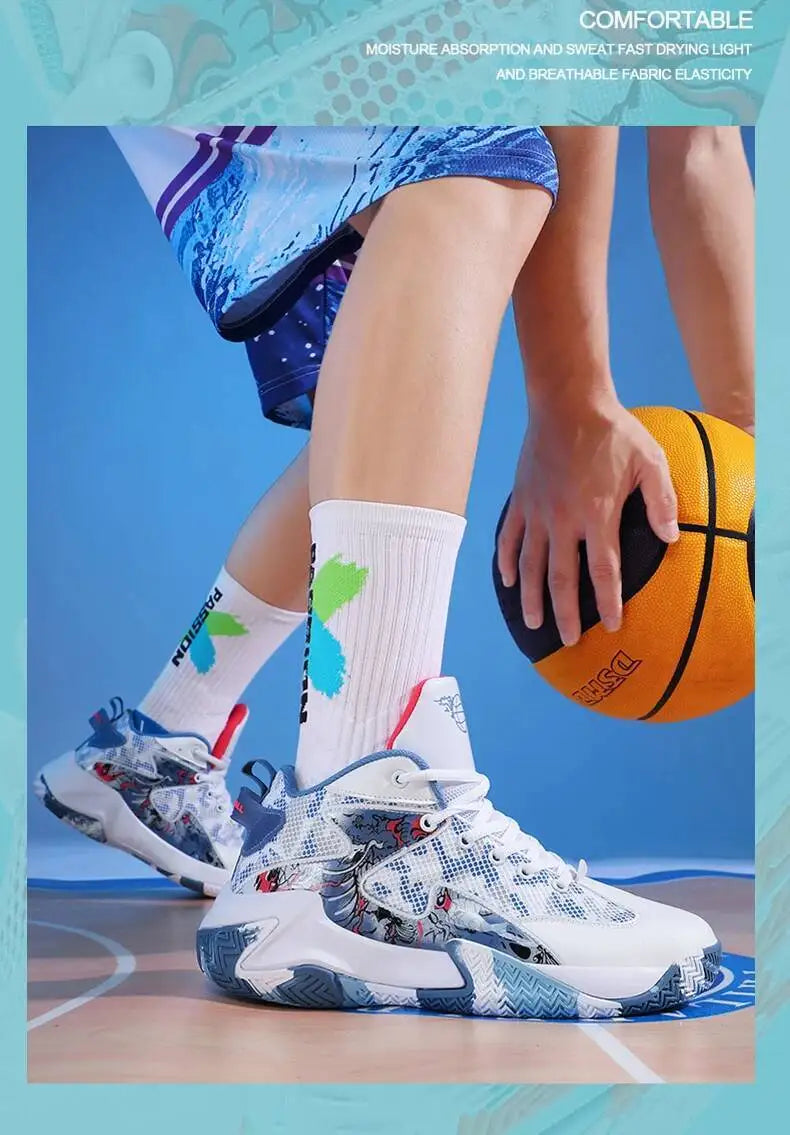 Women's Non-Slip Basketball Sneakers – Lightweight Casual Tennis Shoes