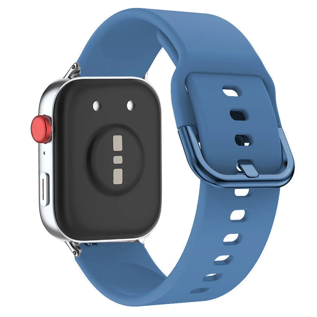 Silicone Sport Band for Huawei Watch FIT 1/2/3/4 Pro | Metal Buckle Replacement Bracelet Strap