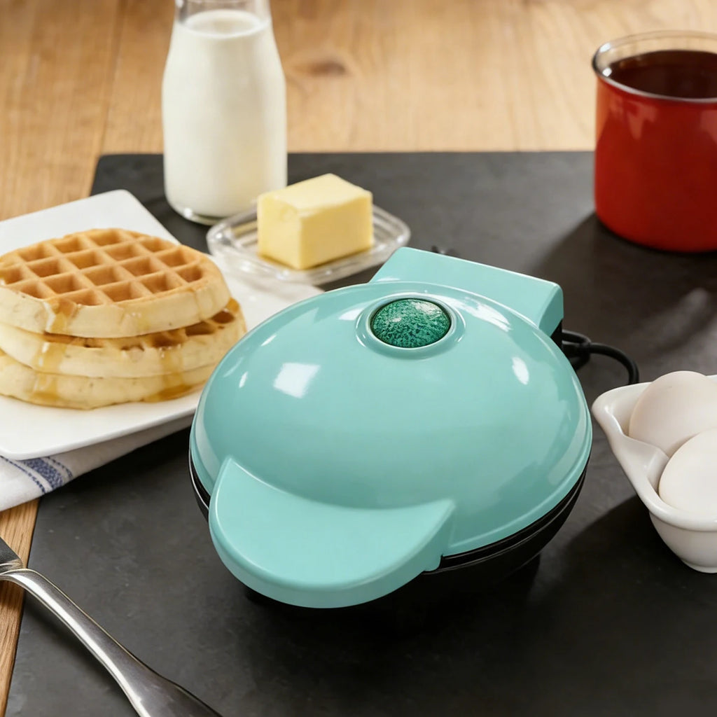 Mini Waffle & Sandwich Cake Baking Machine — Fully Automatic Multifunctional Electric Pan