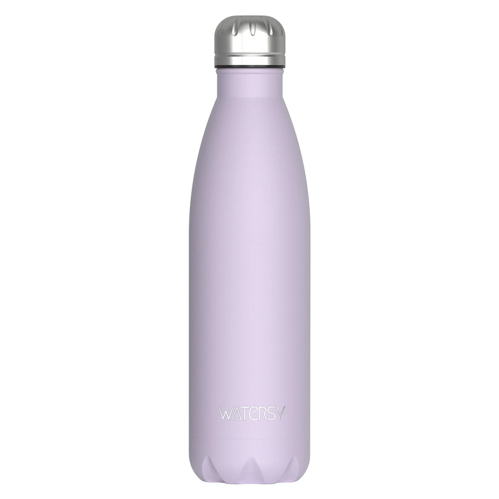 WATERSY 500ml Insulated Vacuum Flask – 304 Stainless Steel Double-Wall Thermal Water Bottle, 12–24hr, 18 Colors