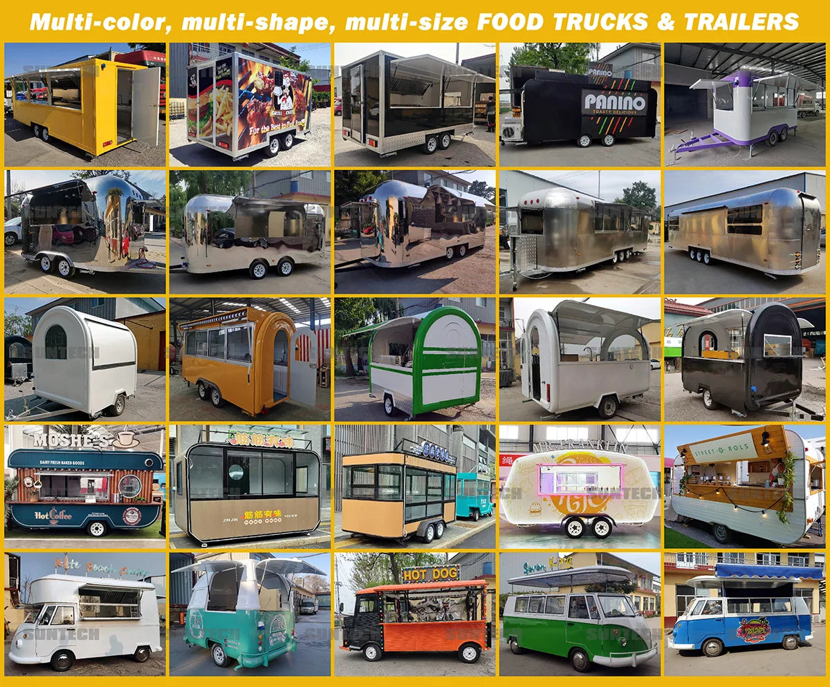 Food Carts & Trailers — Buy a Full Kitchen Food Truck with Commercial Equipment