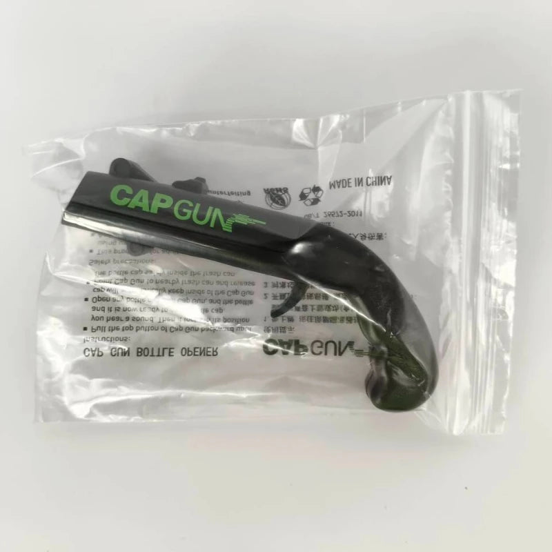 Cap Gun Beer Bottle Opener — Portable Launcher Bar Tool