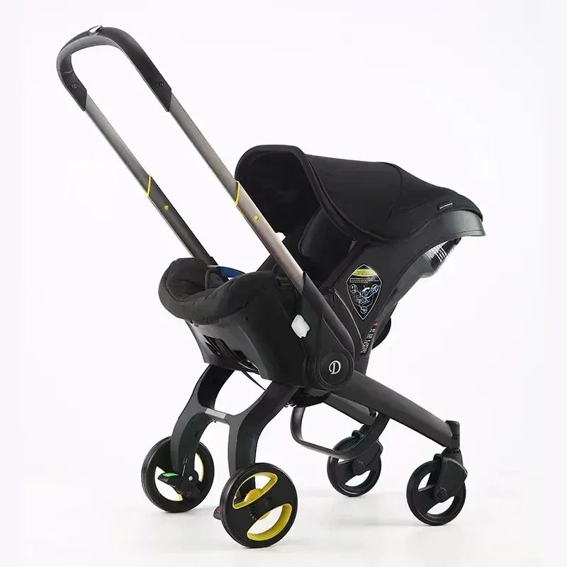 Compact Baby Stroller — Lightweight Reversible Travel Pram for Newborns & Toddlers