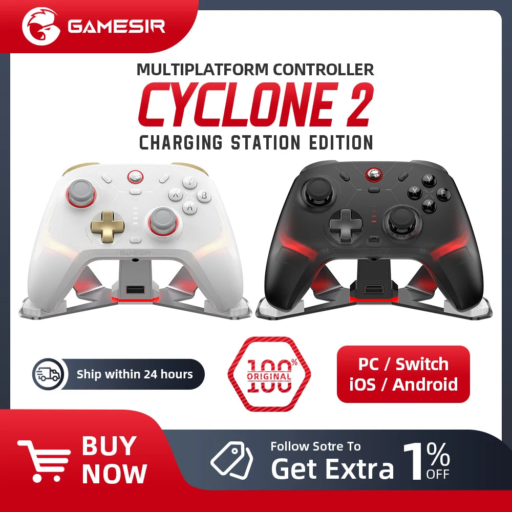 GameSir Cyclone 2 Wireless Hall Effect Controller