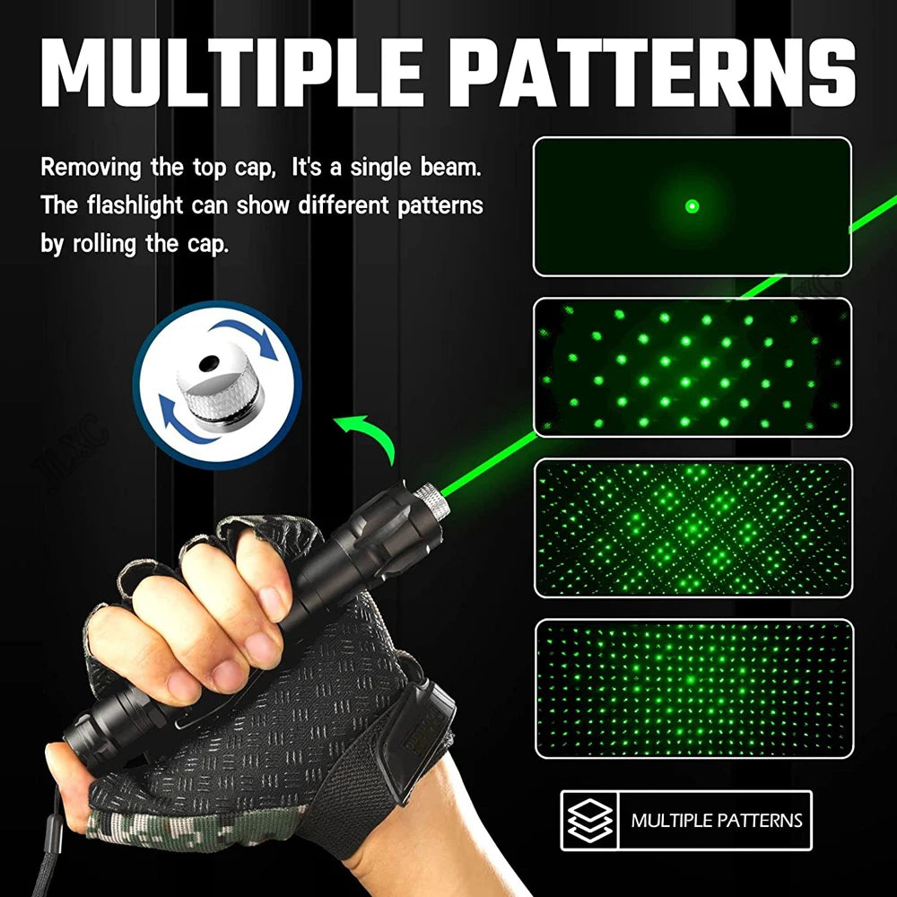 Red & Green Dual-Color Laser Pointer – 009 Teaching & Pet Toy Demonstration Pen