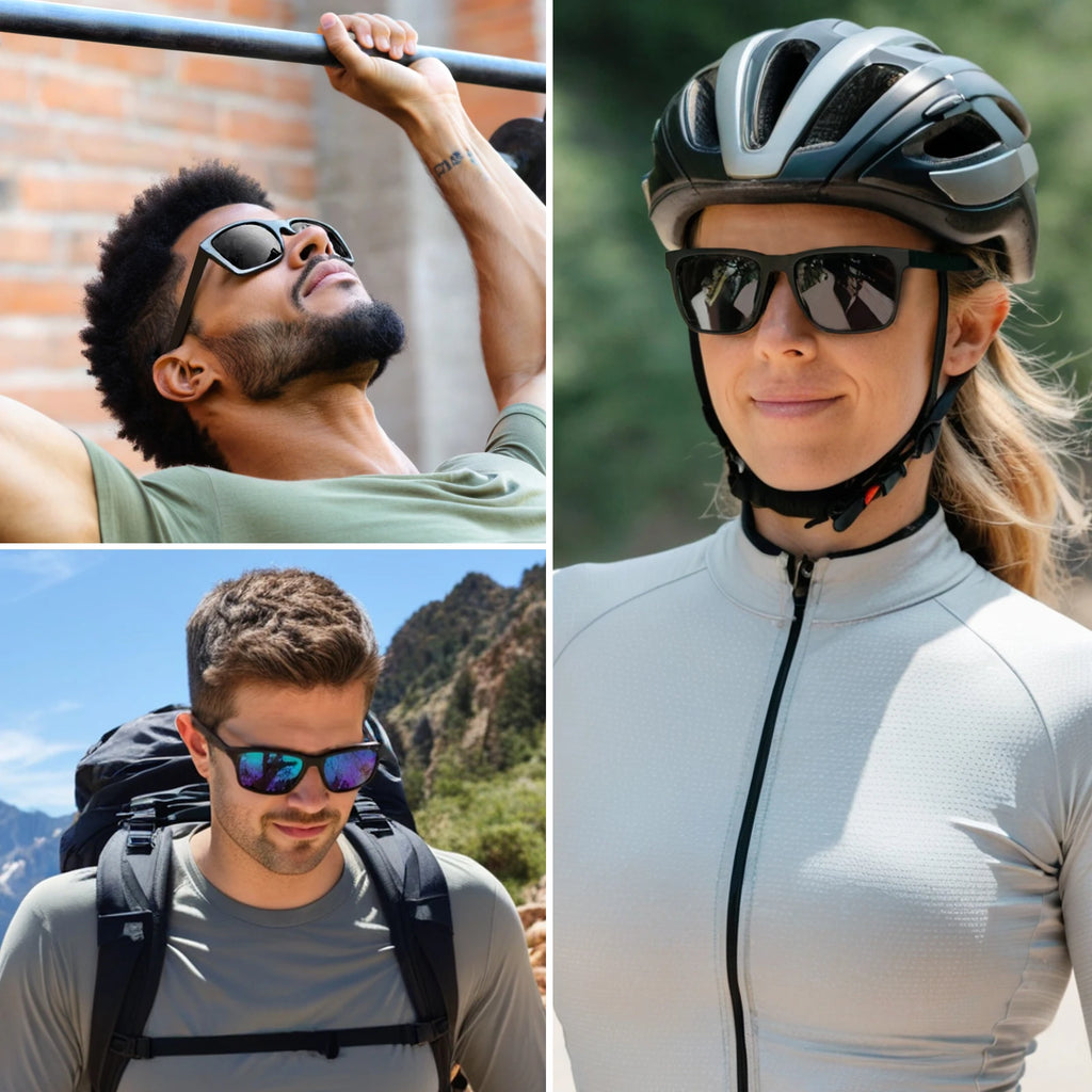 MAXJULI Z87 Oversized UV400 Sunglasses — Wide Fit