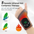 Electric Heating Wrist Massager – Vibration Relief for Carpal Tunnel & Fatigue