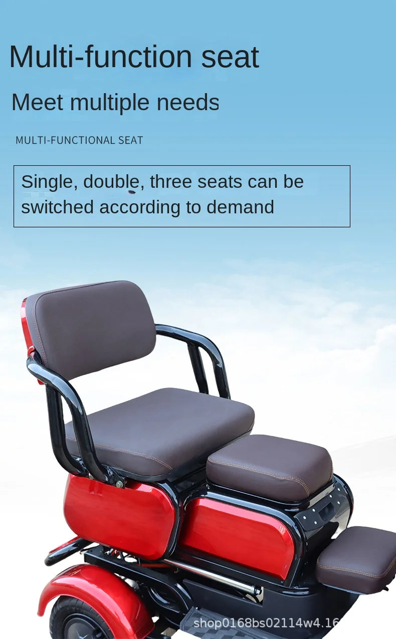 650W 4-Wheel Mobility Scooter – 60–110 km Range