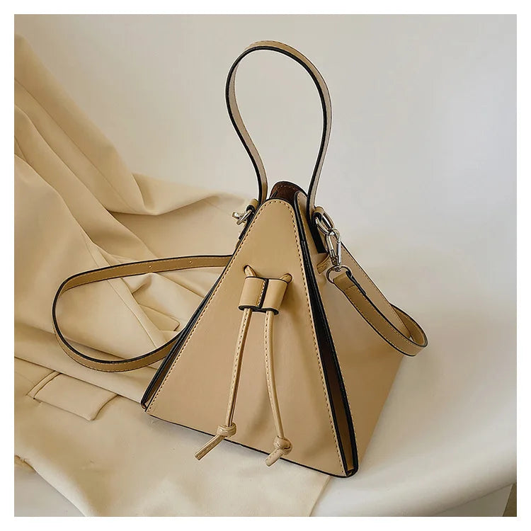 Luxury Triangle Designer Crossbody Shoulder Bag – High Quality Leather Hobo Handbag for Women