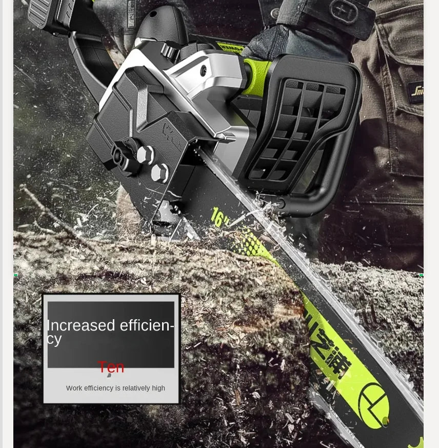 Portable Handheld Electric Saw — Cordless Mini Chainsaw for Wood Cutting