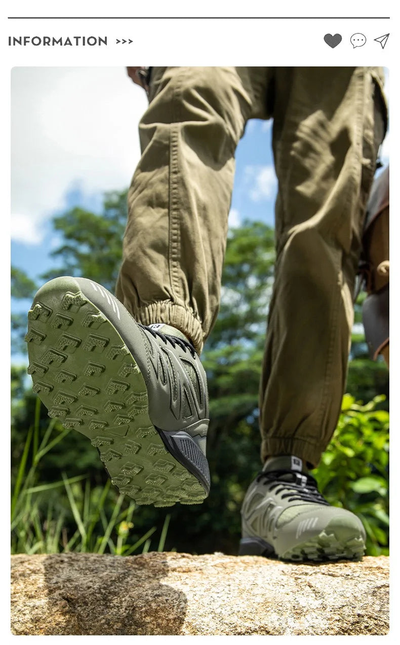 Men's Waterproof Hiking & Trekking Shoes – Tactical Outdoor Boots