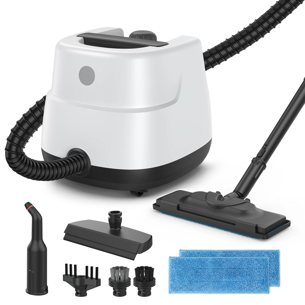 Multi-Surface Handheld Steam Cleaner — 1L Tank, 16 Accessories, High-Temp Deep Cleaning for Home, Kitchen, Car & Tile