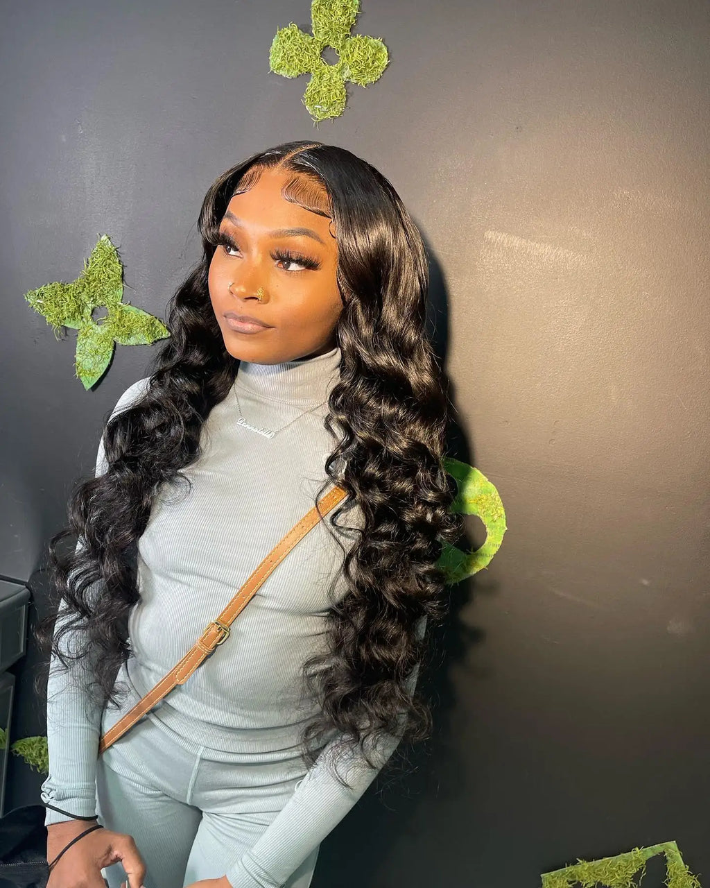 40 Inch Loose Deep Wave Lace Front Human Hair Wig Brazilian Nature Wave Curly Wigs Human Hair 13x6 HD Lace Frontal Wig For Women
