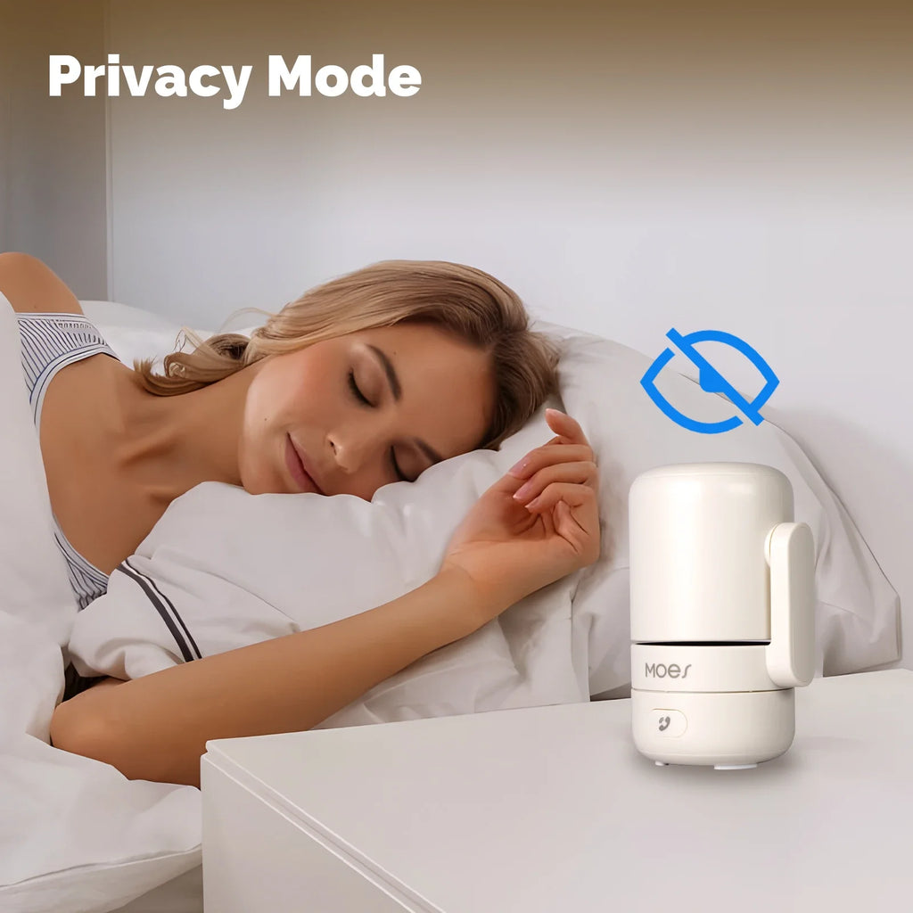 4MP WiFi Indoor Pan/Tilt Security Camera – 360° Pan, IR Night Vision, Motion & Sound Detection | Alexa & Google
