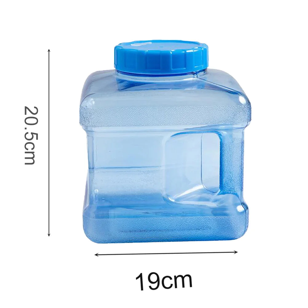 APWIKOGER 5L–10L Portable PC Water Bucket with Faucet – Leakproof Camping & Car Water Tank Container