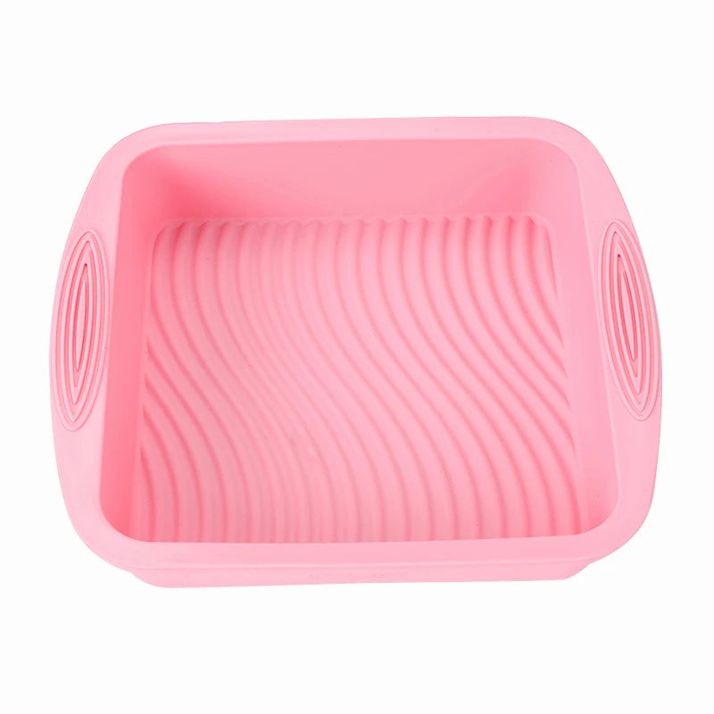 Pink Silicone Bakeware – Cake, Muffin & Loaf Molds
