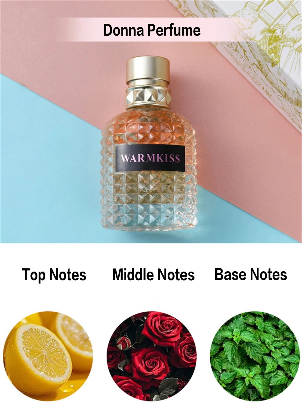 Women's 4-Piece Floral Fruity Perfume Gift Set 135ml