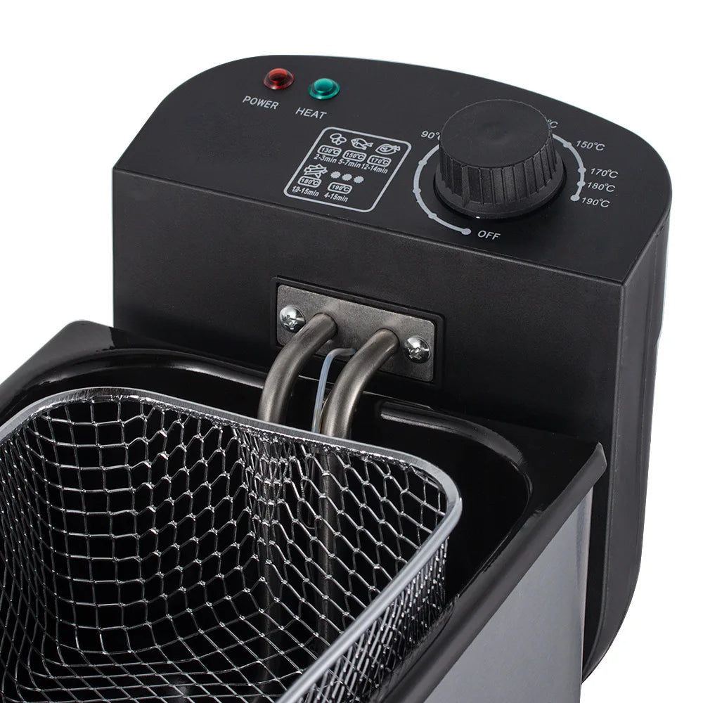 Electric Deep Fryer – Constant Temperature, Commercial & Household, French Fries, Dough Sticks & Stall Fryer