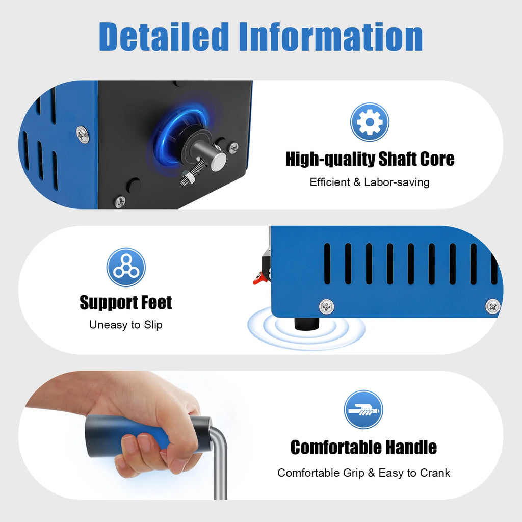 Hand Crank Generator — 20W Portable Emergency Power Bank with USB Output for Survival, Camping & Travel