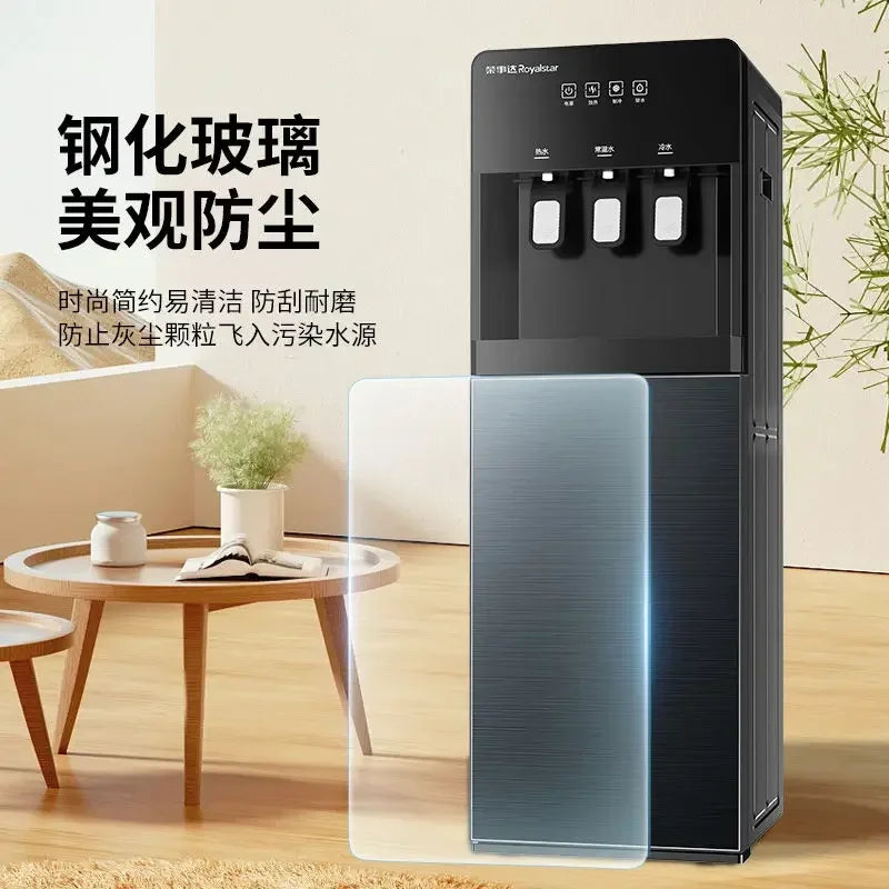 220V Double-Door Vertical Water Dispenser — Hot & Cold, Energy-Saving Household & Office Water Boiler