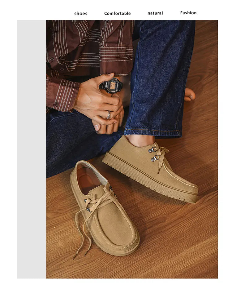 Men's Wide Toe Barefoot Retro Casual Walking Shoes