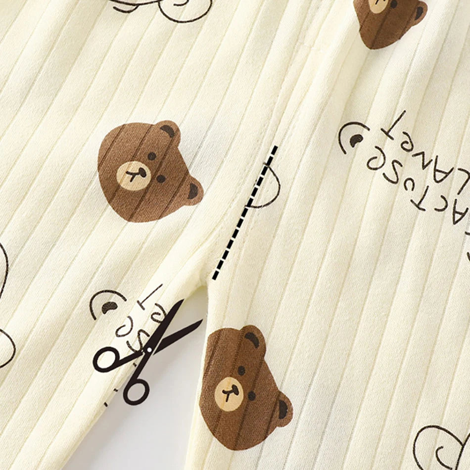Kids' Casual Autumn Long Sleeve Cartoon Pajamas Set | Soft Comfortable Sleepwear Boys & Girls