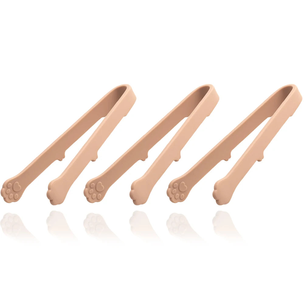 Silicone Serving Tongs – Three-Piece Set