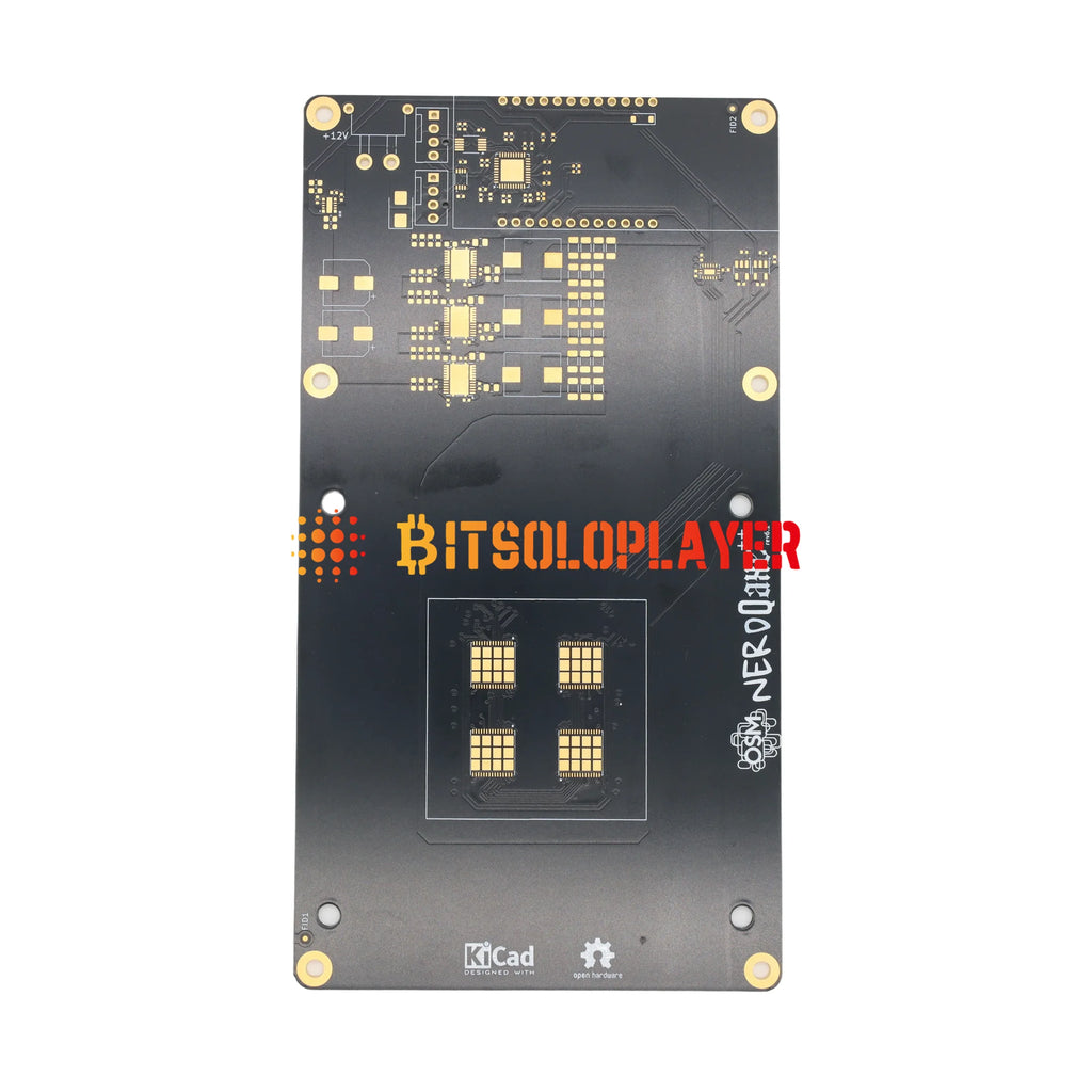 Open Source PCB Board for NerdQaxe++ Rev6.1 Bitcoin Miner – BM1370 ASIC Replacement Board