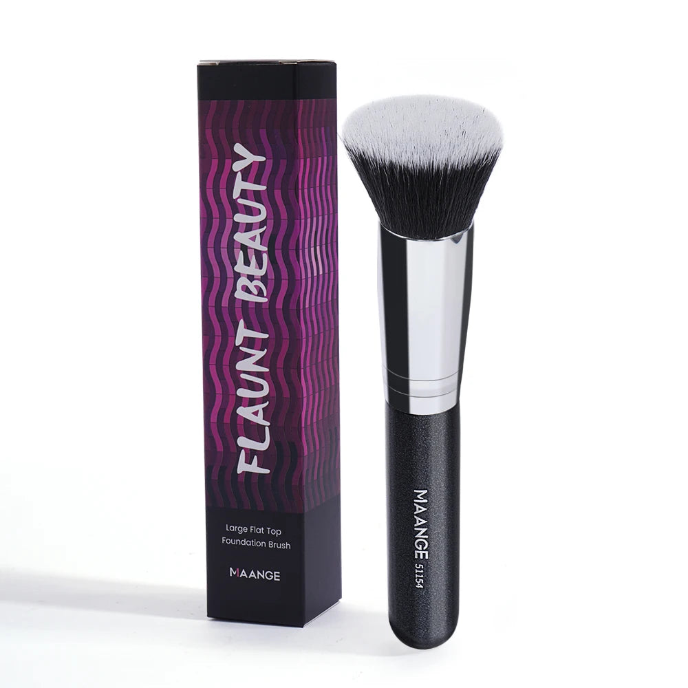 MAANGE Single Makeup Brush with Box — Foundation & Blush