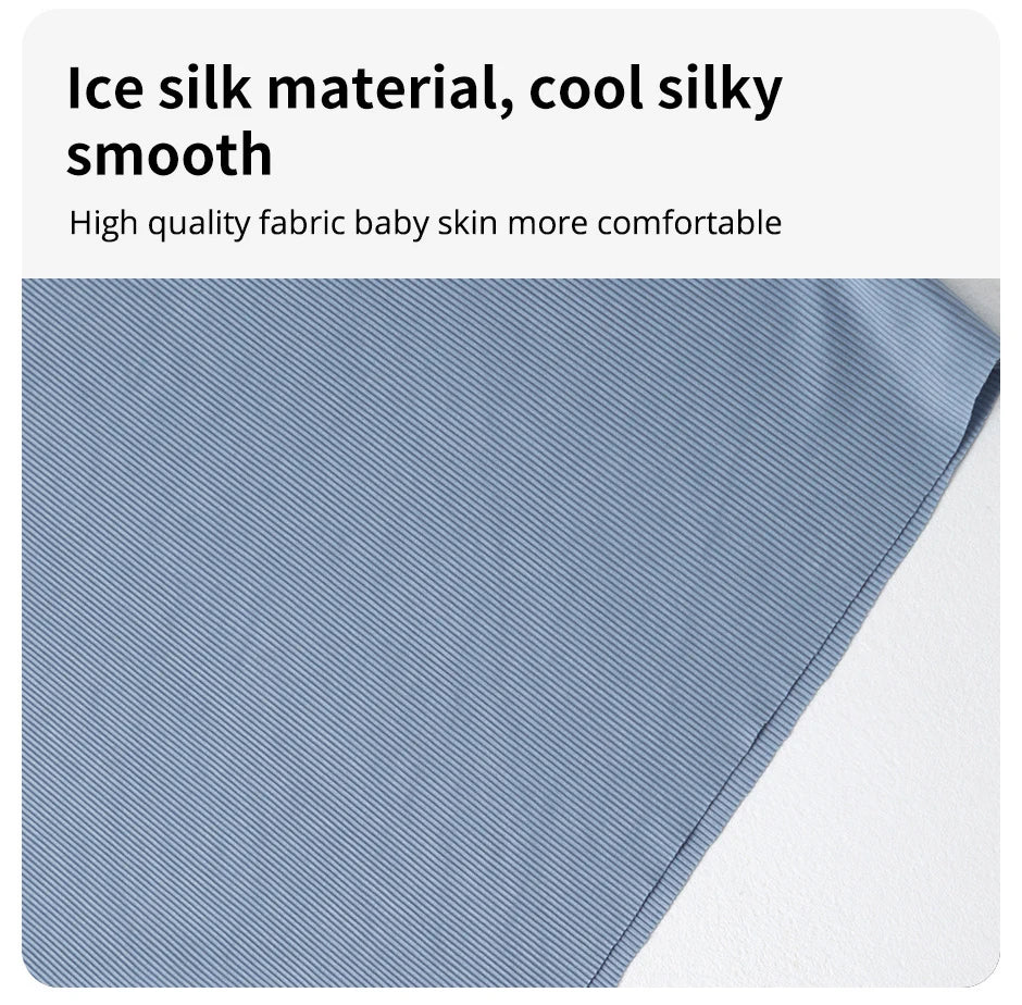 Baby Cotton Sleeveless Pajamas Set | Toddler Summer Cartoon Nightwear Kids Homewear