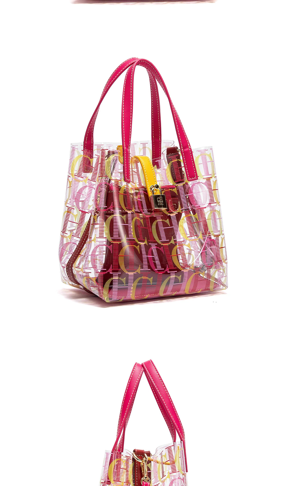 CH Transparent Luxury Shoulder Bag – Creative Personalized Fashion Design Handbag for Women 2026