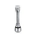 Less Splash. Less Waste. — Stainless Steel Faucet Sprinkler & Water-Saving Extender | Rotating, Splash-Proof, Easy Install, Kitchen & Bathroom