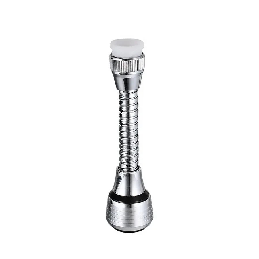 Less Splash. Less Waste. — Stainless Steel Faucet Sprinkler & Water-Saving Extender | Rotating, Splash-Proof, Easy Install, Kitchen & Bathroom