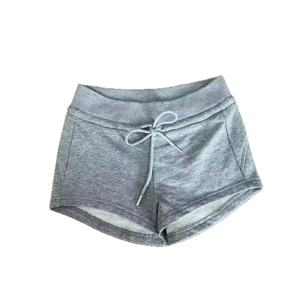 Women's Drawstring High Waist Shorts | Slim Fit Casual Summer Pajama Pants