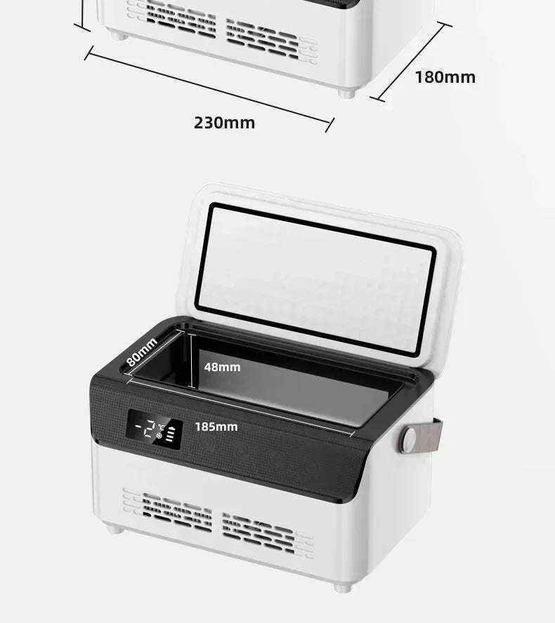 Portable Insulin Cooler – Mini USB Rechargeable Medicine Refrigeration Box with Battery