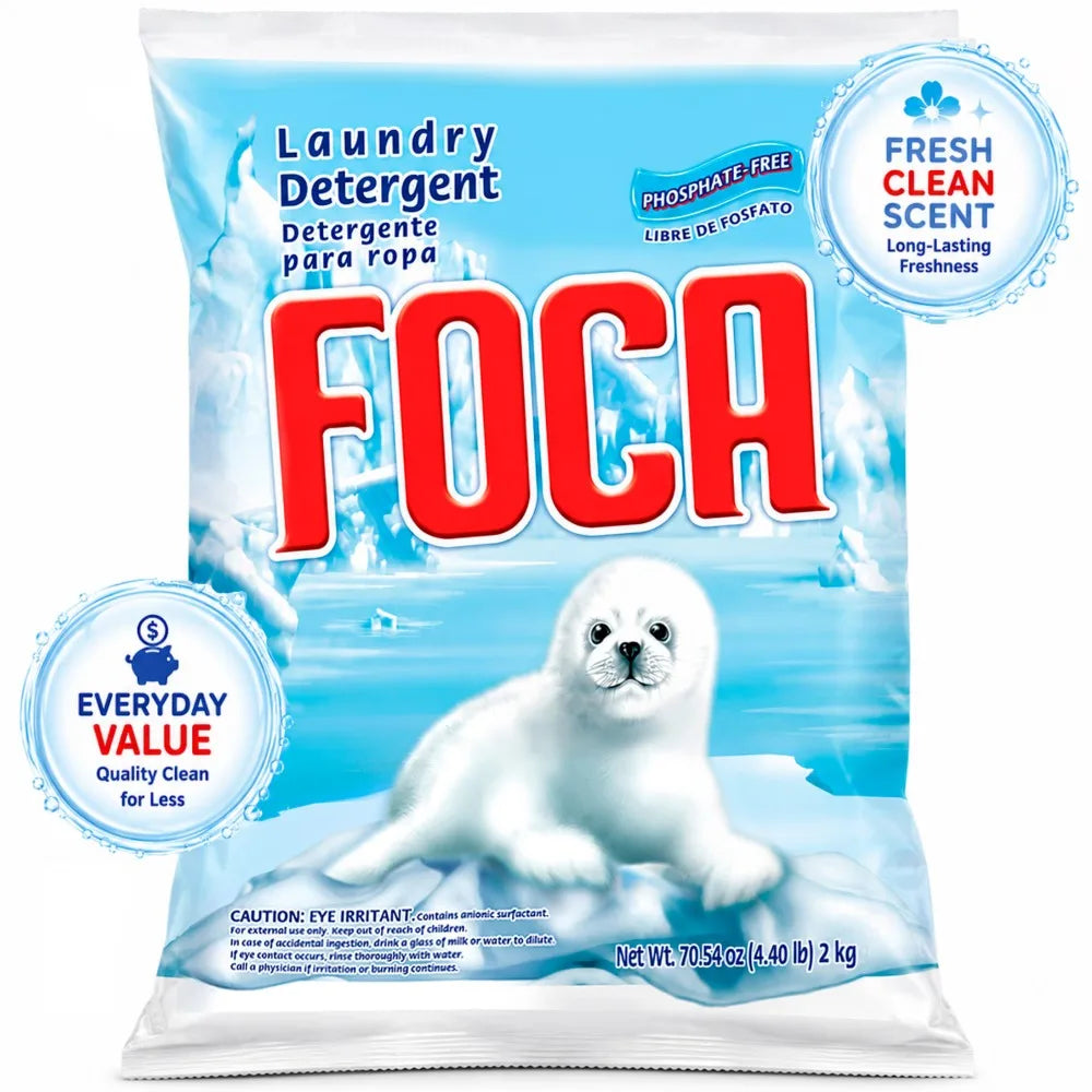 Clean for Every Age, Gentle on Every Skin — Biodegradable Phosphate-Free Laundry Detergent Powder | 70.54 oz, All Family