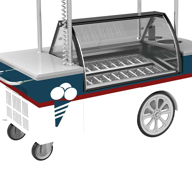 Bicycle Ice Cream Cart for Sale – Mobile Roll Ice Cream Food Cart
