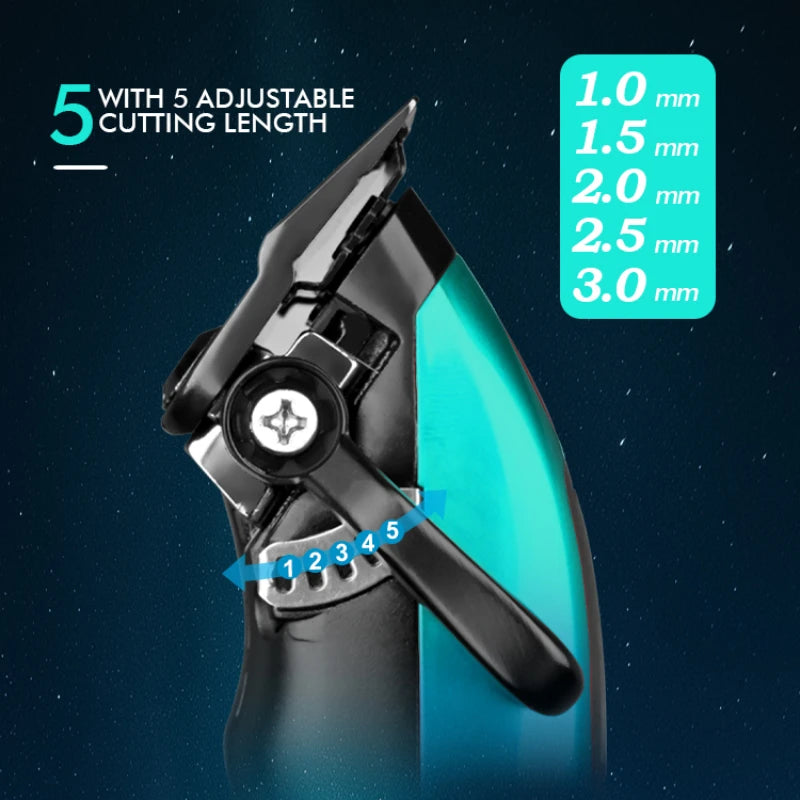 WMARK NG-X1 POLAR Professional Hair Clipper – Vector Motor, 10,000 RPM, DLC Blade, 150-Min