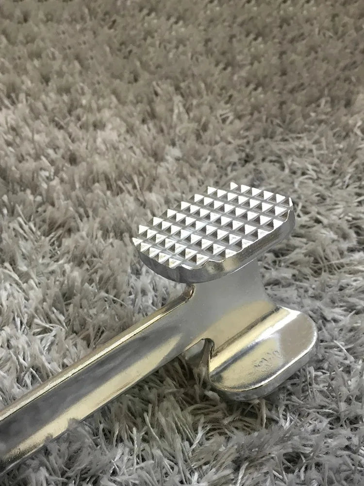 Aluminum Alloy Meat Tenderizer Hammer — Heavy-Duty Double-Sided Kitchen Mallet