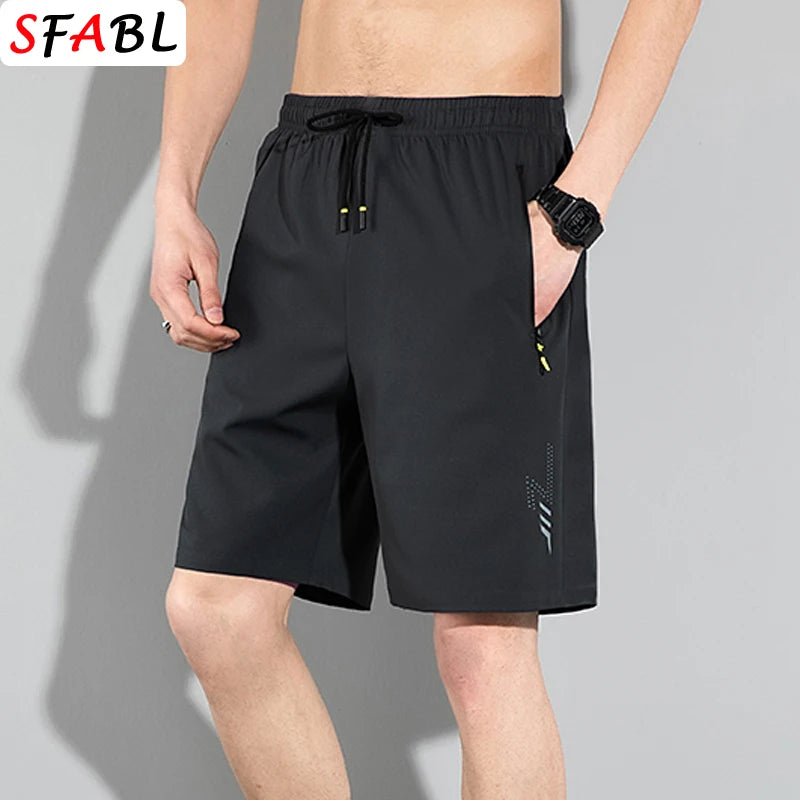Men's Elastic Casual Running Shorts — Lightweight Everyday Athletic Shorts