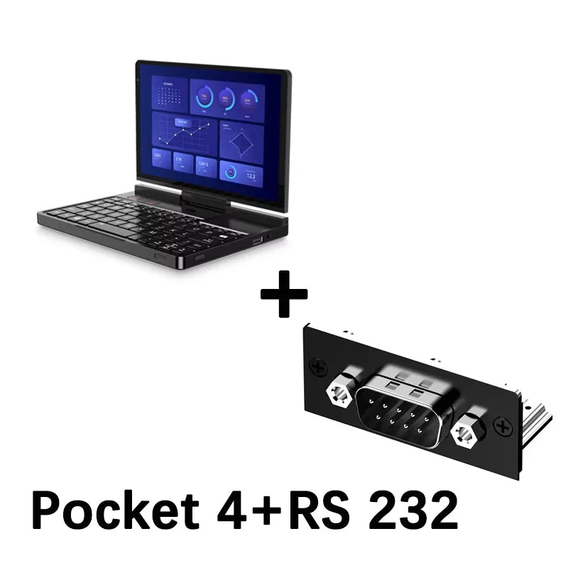 GPD Pocket 4 8.8" Mini Laptop – AMD Ryzen AI 9 HX 370, Up to 64GB LPDDR5X, 2TB NVMe, 144Hz Touch, Windows 11
